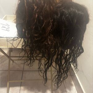 Bundle deal 4 wigs hair extensions color hair long